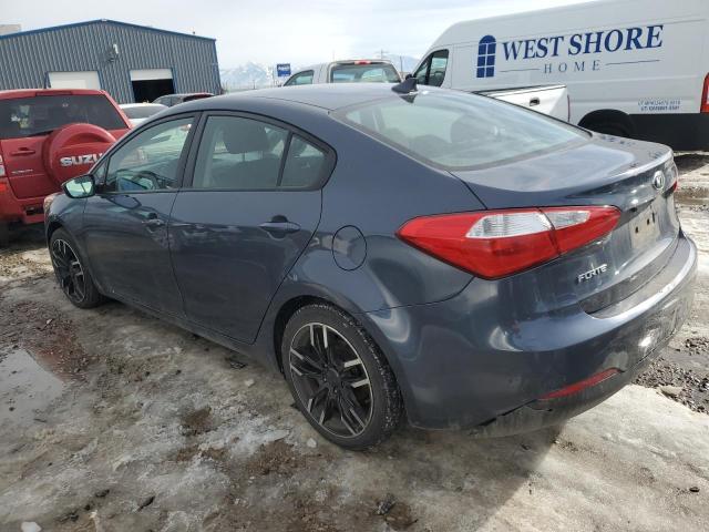 KNAFK4A6XG5569723 - 2016 KIA FORTE LX GRAY photo 2