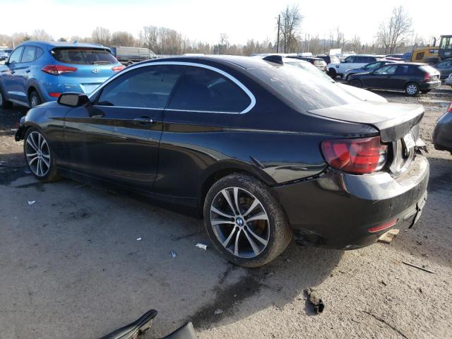 WBA1G9C5XGV599477 - 2016 BMW 228 XI SULEV BLACK photo 2