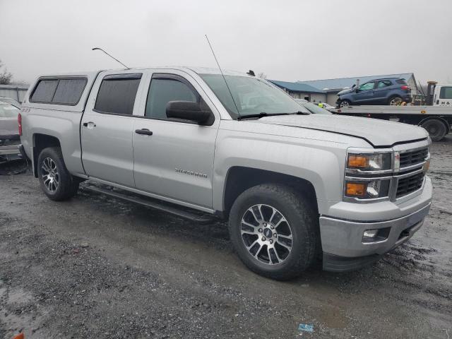 3GCUKRECXEG511897 - 2014 CHEVROLET SILVERADO K1500 LT SILVER photo 4