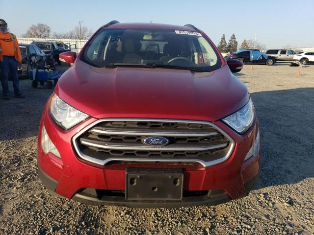 MAJ3S2GE5LC362094 - 2020 FORD ECOSPORT SE BURGUNDY photo 5