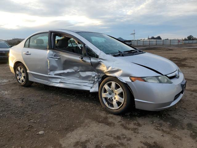 1HGFA16526L081995 - 2006 HONDA CIVIC LX SILVER photo 4