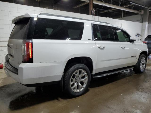 1GKS2GKC5KR184664 - 2019 GMC YUKON XL K1500 SLT WHITE photo 3