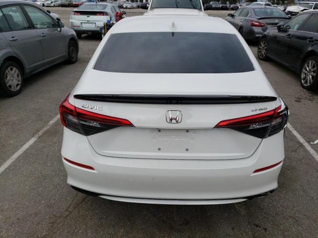 2HGFE2F56NH550415 - 2022 HONDA CIVIC SPORT 白色 照片 6