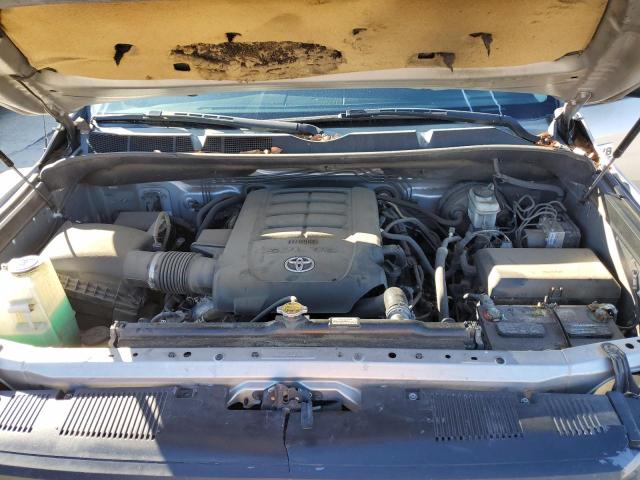 5TFRY5F17EX170917 - 2014 TOYOTA TUNDRA DOUBLE CAB SR/SR5 SILVER photo 11