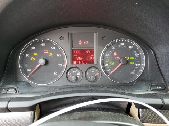 3VWEG71K07M067874 - 2007 VOLKSWAGEN JETTA WOLFSBURG 黑色 照片 9