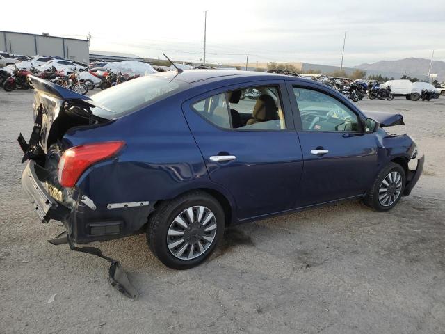 3N1CN7AP3KL881076 - 2019 NISSAN VERSA S BLUE photo 3