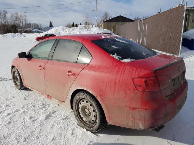 3VW1K7AJXEM413009 - 2014 VOLKSWAGEN JETTA BASE RED photo 2