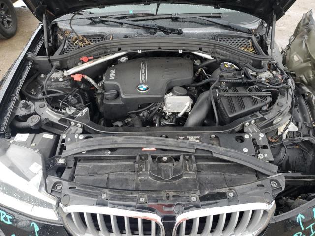 5UXWX9C56F0D49241 - 2015 BMW X3 XDRIVE28I BLACK photo 12