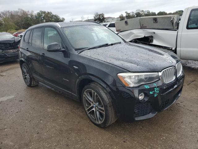 5UXWX9C56F0D49241 - 2015 BMW X3 XDRIVE28I BLACK photo 4