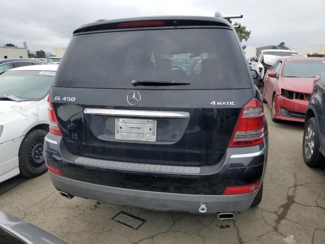 4JGBF71E29A474870 - 2009 MERCEDES-BENZ GL 450 4MATIC BLACK photo 6