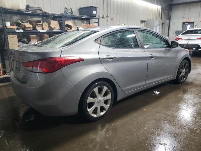 KMHDH4AE6CU499732 - 2012 HYUNDAI ELANTRA GLS GRAY photo 3