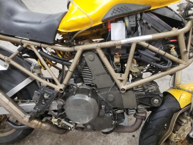 ZDM1LC4N2TB022341 - 1996 DUCATI 900 SS YELLOW photo 7