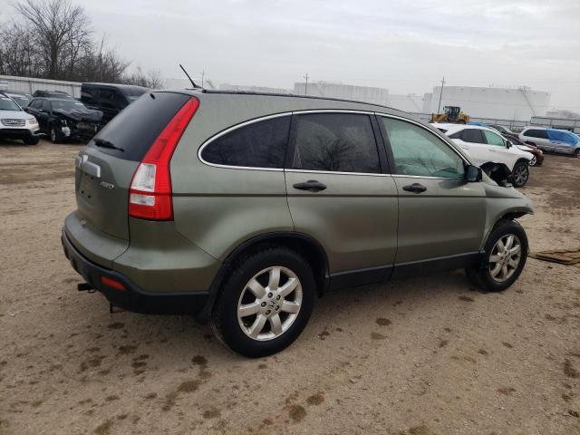 JHLRE48597C047815 - 2007 HONDA CR-V EX GREEN photo 3