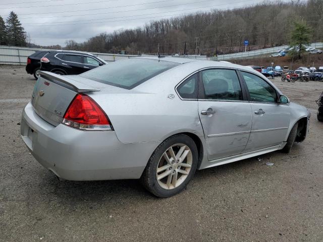 2G1WU57M691282207 - 2009 CHEVROLET IMPALA LTZ SILVER photo 3