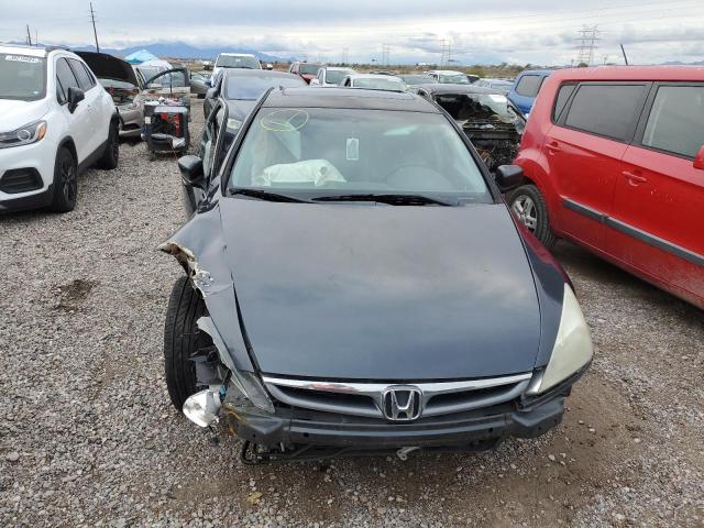 1HGCM66817A048145 - 2007 HONDA ACCORD EX BLUE photo 5