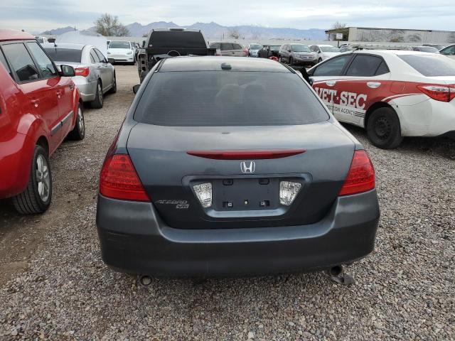 1HGCM66817A048145 - 2007 HONDA ACCORD EX BLUE photo 6