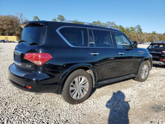 JN8AZ2ND3F9770820 - 2015 INFINITI QX80 BLACK photo 3