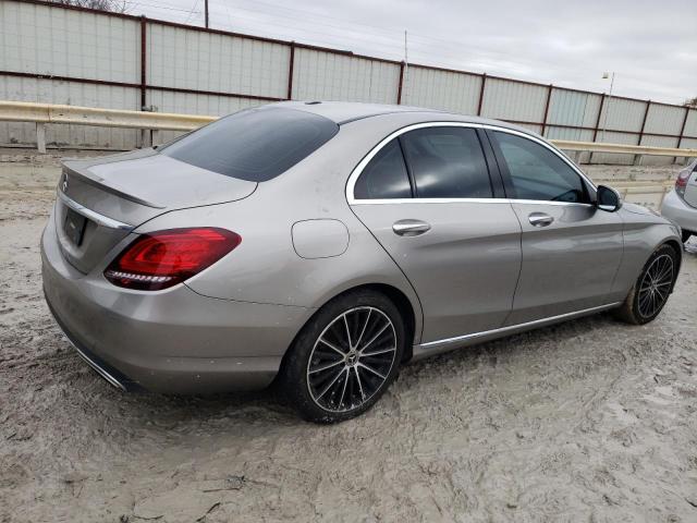 55SWF8DB2KU289128 - 2019 MERCEDES-BENZ C 300 SILVER photo 3