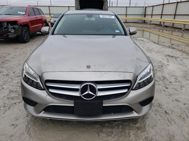 55SWF8DB2KU289128 - 2019 MERCEDES-BENZ C 300 SILVER photo 5