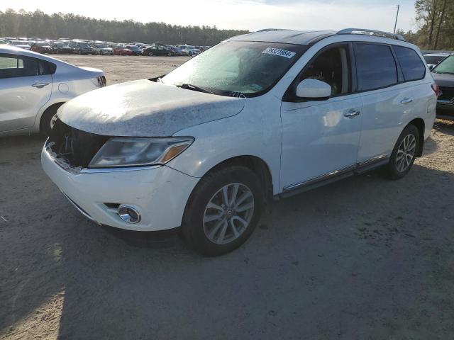 5N1AR2MN0DC618379 - 2013 NISSAN PATHFINDER S WHITE photo 1