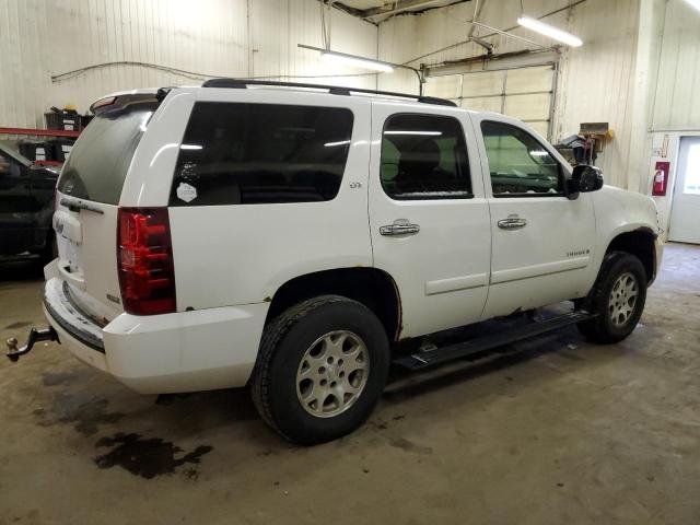 1GNFK13098R274026 - 2008 CHEVROLET TAHOE K1500 WHITE photo 3