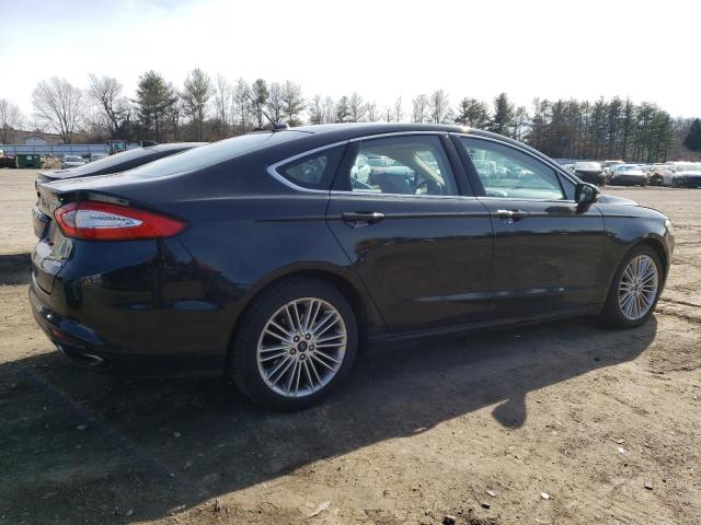 3FA6P0H96ER178663 - 2014 FORD FUSION SE BLACK photo 3