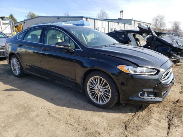 3FA6P0H96ER178663 - 2014 FORD FUSION SE BLACK photo 4