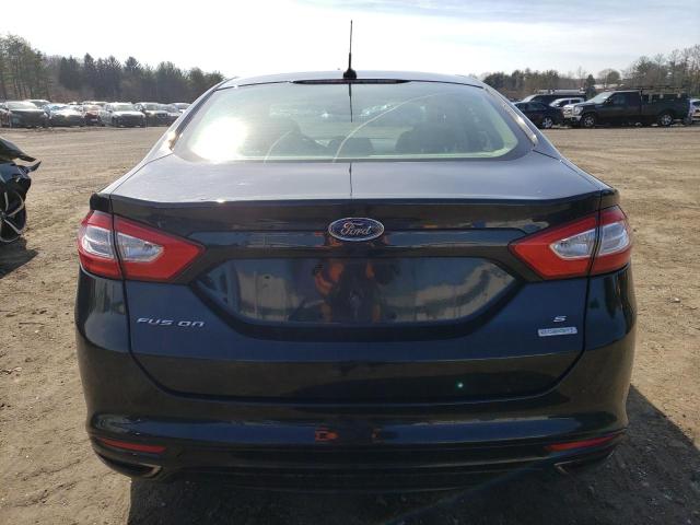 3FA6P0H96ER178663 - 2014 FORD FUSION SE BLACK photo 6