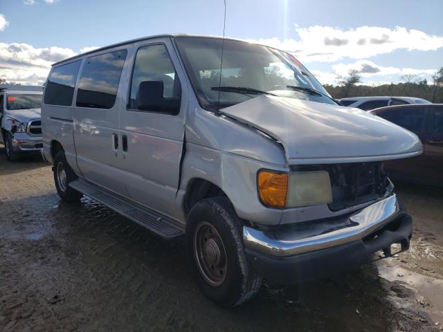 1FBNE31L16DB13947 - 2006 FORD ECONOLINE E350 SUPER DUTY WAGON SILVER photo 4