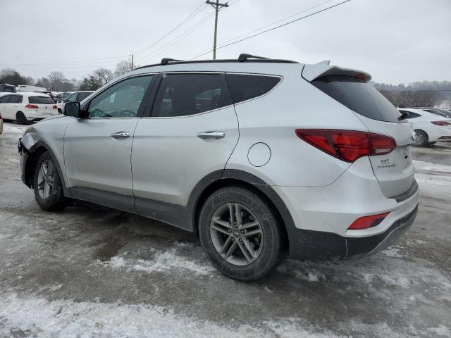 5XYZU3LB3HG412560 - 2017 HYUNDAI SANTA FE S SILVER photo 2