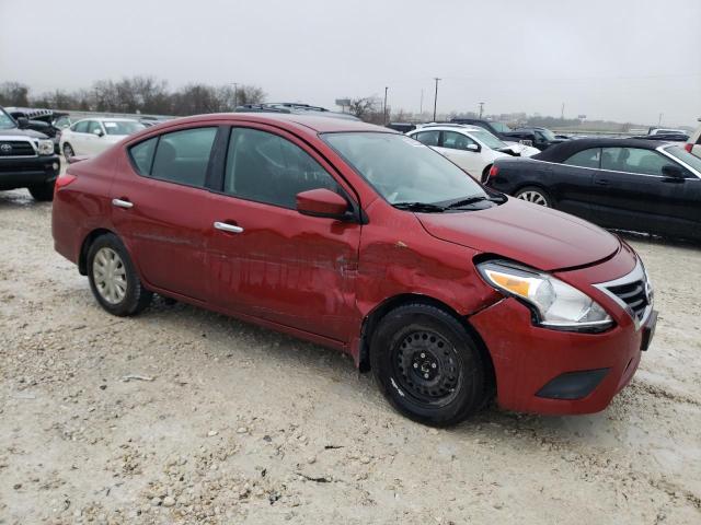 3N1CN7AP7GL846712 - 2016 NISSAN VERSA S RED photo 4