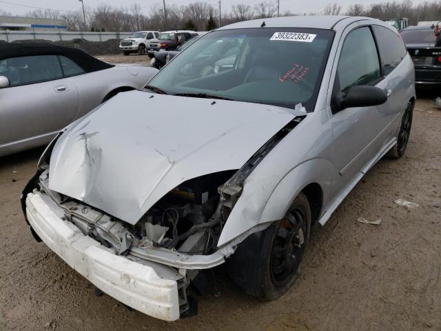 3FAHP39553R162733 - 2003 FORD FOCUS SVT SILVER photo 1