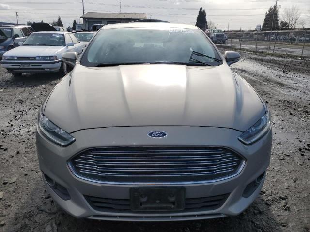 3FA6P0LU7FR105900 - 2015 FORD FUSION SE HYBRID BEIGE photo 5