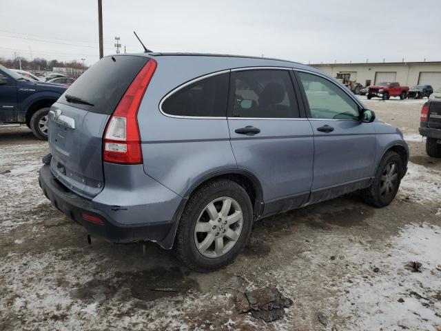 JHLRE48537C104638 - 2007 HONDA CR-V EX BLUE photo 3