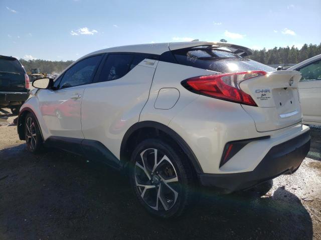 NMTKHMBX0JR054057 - 2018 TOYOTA C-HR XLE WHITE photo 2