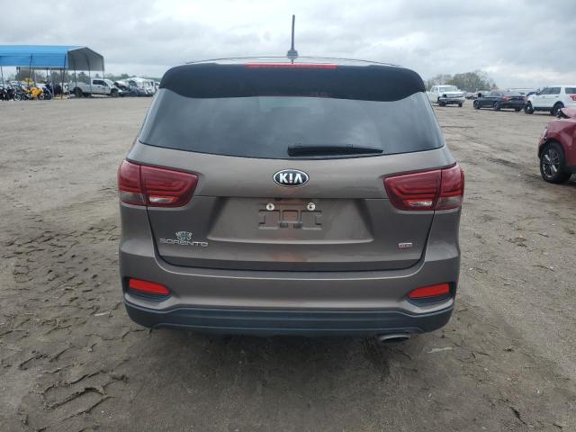 5XYPG4A36KG502261 - 2019 KIA SORENTO L TAN photo 6