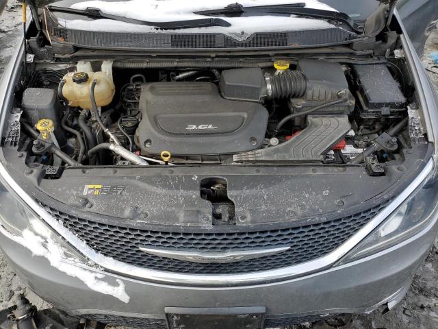 2C4RC1BG4HR763655 - 2017 CHRYSLER PACIFICA TOURING L ვერცხლისფერი ფოტო 12