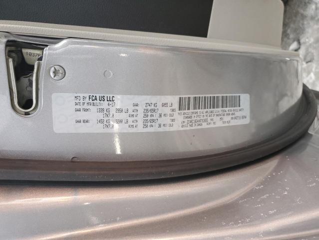 2C4RC1BG4HR763655 - 2017 CHRYSLER PACIFICA TOURING L ვერცხლისფერი ფოტო 13