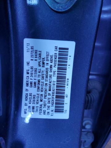 1HGCR3F89EA011812 - 2014 HONDA ACCORD EXL GRAY photo 13