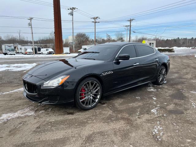 ZAM56PPA1E1075119 - 2014 MASERATI QUATTROPOR GTS BLACK photo 2