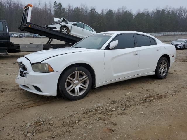 2B3CL3CG6BH606725 - 2011 DODGE CHARGER WHITE photo 1