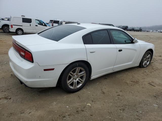 2B3CL3CG6BH606725 - 2011 DODGE CHARGER WHITE photo 3