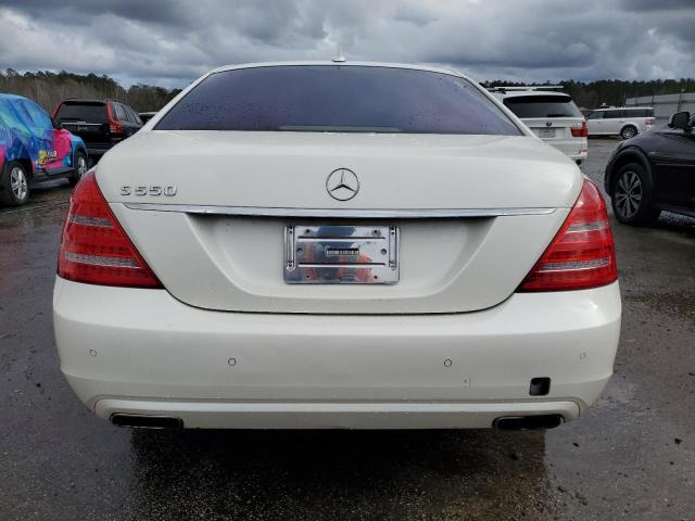 WDDNG7DB6CA478224 - 2012 MERCEDES-BENZ S 550 WHITE photo 6