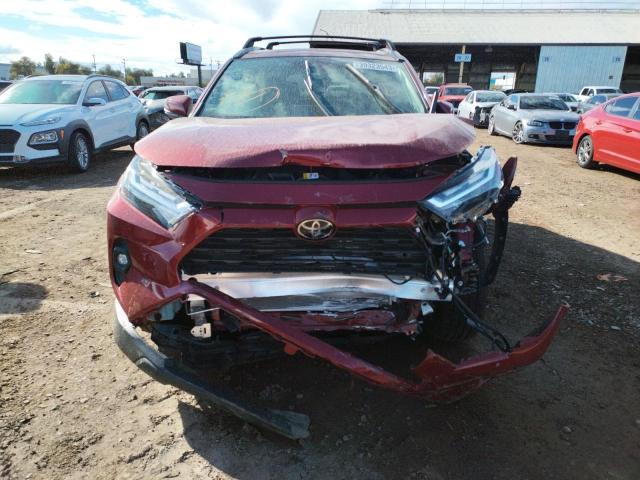 2T3C1RFV1NW222874 - 2022 TOYOTA RAV4 XLE PREMIUM RED photo 5