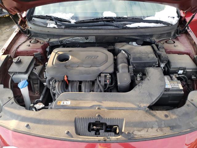 5NPE24AF2FH239068 - 2015 HYUNDAI SONATA SE RED photo 11