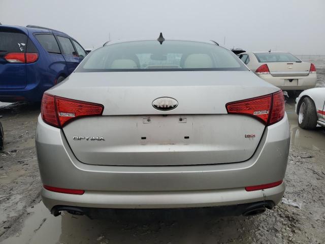 KNAGM4A7XD5391976 - 2013 KIA OPTIMA LX SILVER photo 6