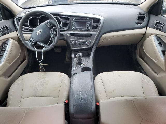 KNAGM4A7XD5391976 - 2013 KIA OPTIMA LX SILVER photo 8