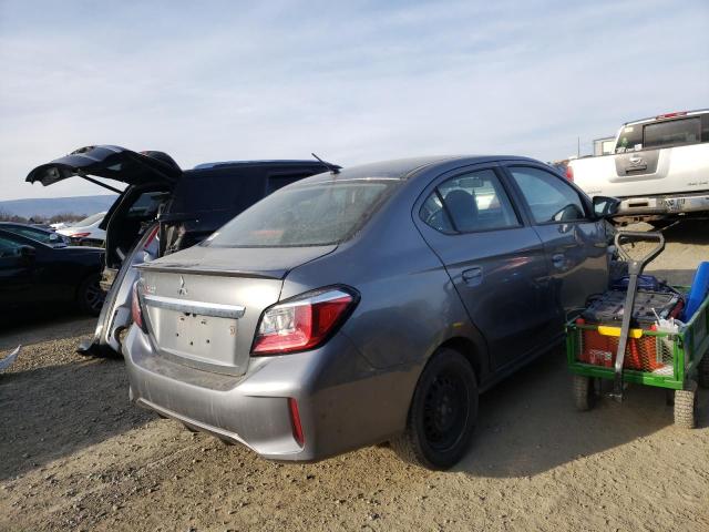 ML32FUFJ0MHF01370 - 2021 MITSUBISHI MIRAGE G4 ES ნაცრისფერი ფოტო 3