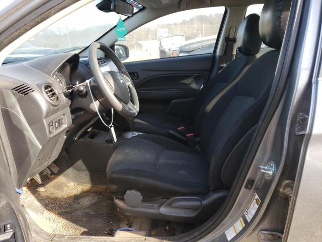 ML32FUFJ0MHF01370 - 2021 MITSUBISHI MIRAGE G4 ES ნაცრისფერი ფოტო 7