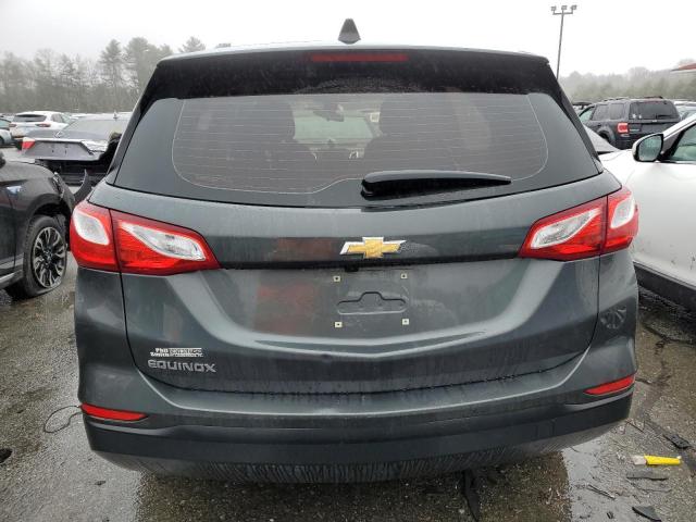 3GNAXHEV2LS500684 - 2020 CHEVROLET EQUINOX LS GRAY photo 6